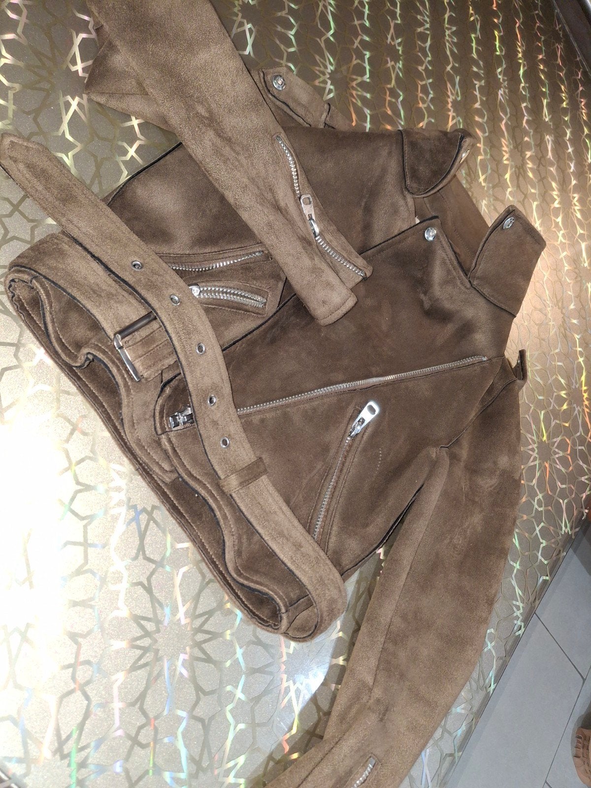 Veste XS Zara, Enlèvement ou Envoi, Comme neuf, Brun, Taille 34 (XS) ou plus petite