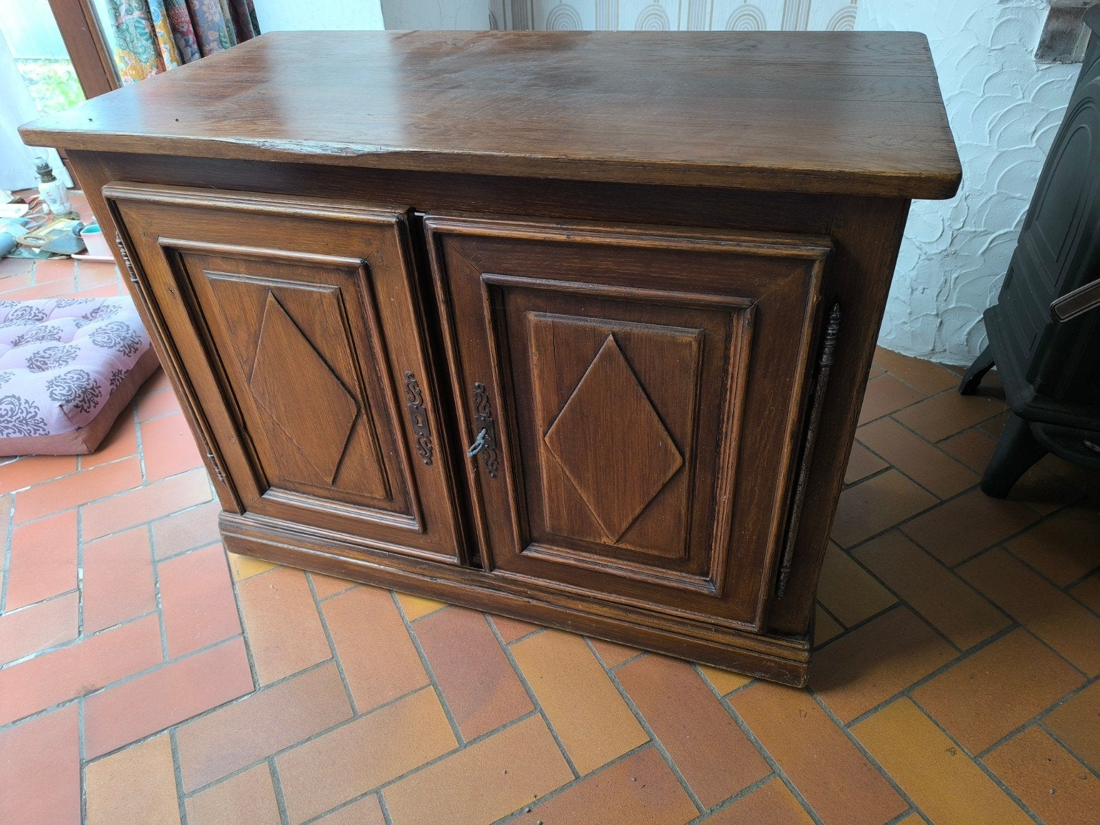 meuble TV ancien électrique, Maison & Meubles, Enlèvement