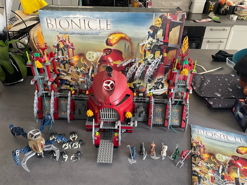 Bionicle battle of metru nui, Bionicle, Lego, Ophalen of Verzenden, Zo goed als nieuw
