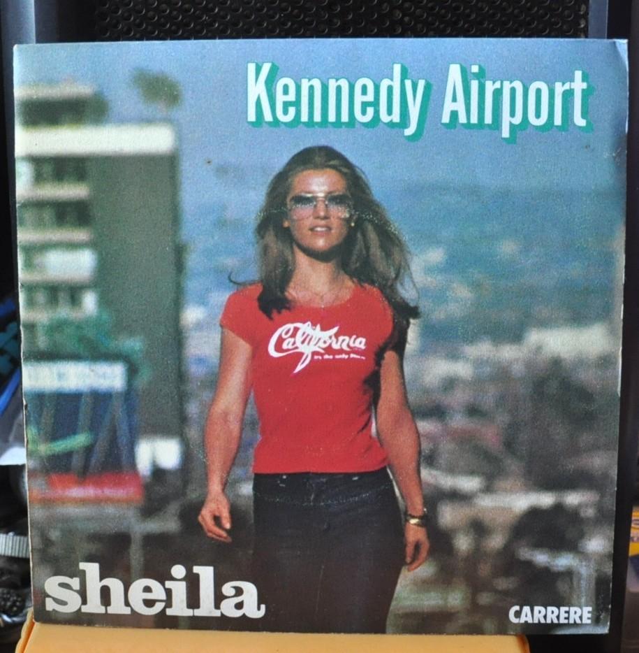 vinyl 45 tours sheila kennedy airport(x20364), Enlèvement ou Envoi, 1970 - 1979, Utilisé