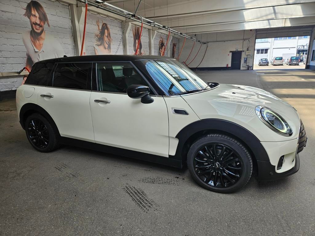 Clubman Mini Cooper zeer goede staat, Auto's, Voorwielaandrijving, Euro 5, Zwart, Leder en Stof