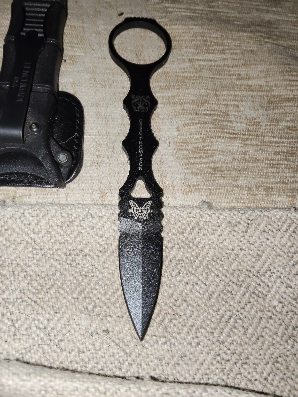 Benchmade Mini SOCP, Caravanes & Camping, Outils de camping, Enlèvement ou Envoi