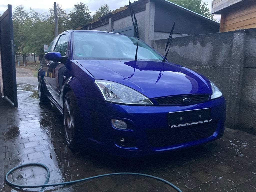 Ford Focus RS met slechts 48500km en 1 vorige eigenaar!!, Sound system, 4 cilinders, Blauw, Overige kleuren