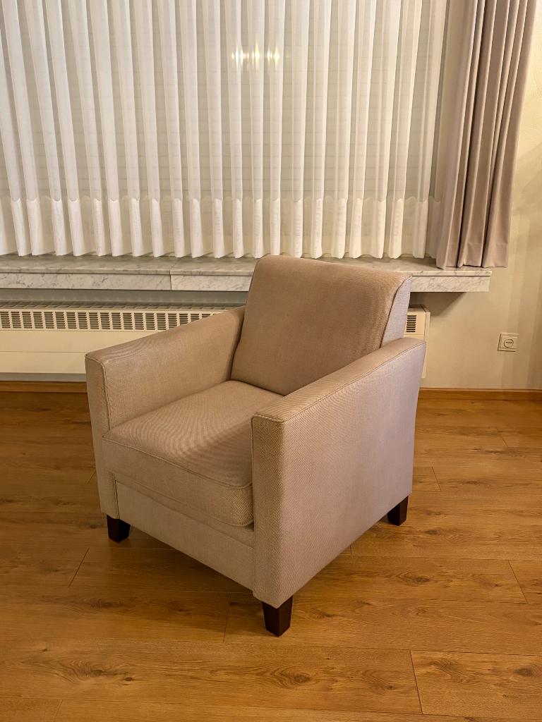 1-persoons zetel, Huis en Inrichting, Ophalen, Gebruikt, Eenpersoons, Stof
