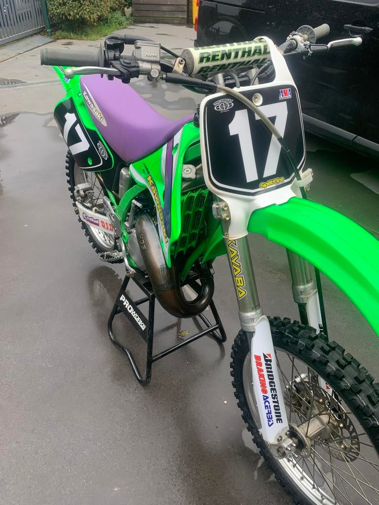 Kawasaki  kx 125 1997, Vélos & Vélomoteurs, Cyclomoteurs | Cyclomoteurs de cross, Comme neuf, Enlèvement ou Envoi