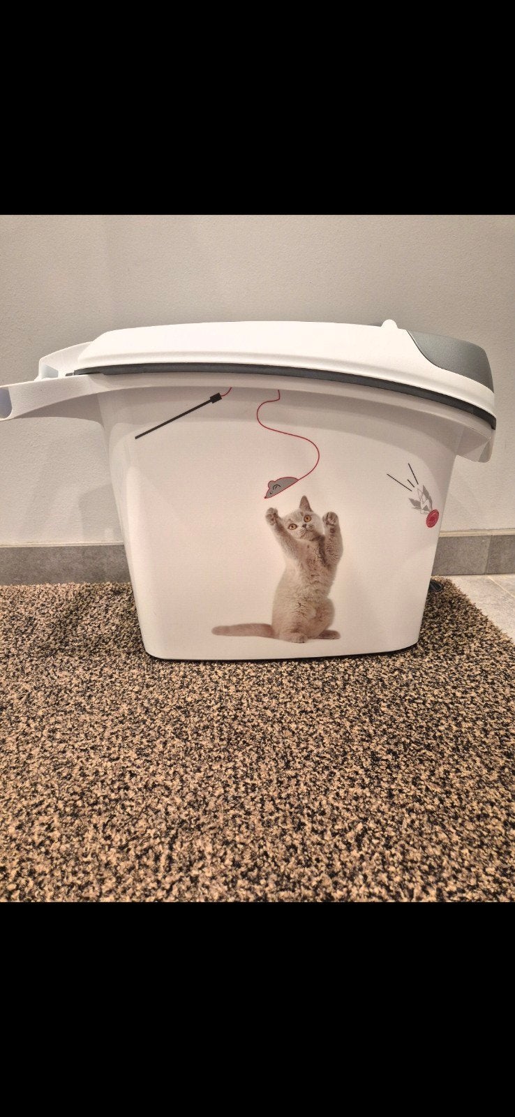 petfoodcontainer 6kg/15l uitstekende staat, Ophalen