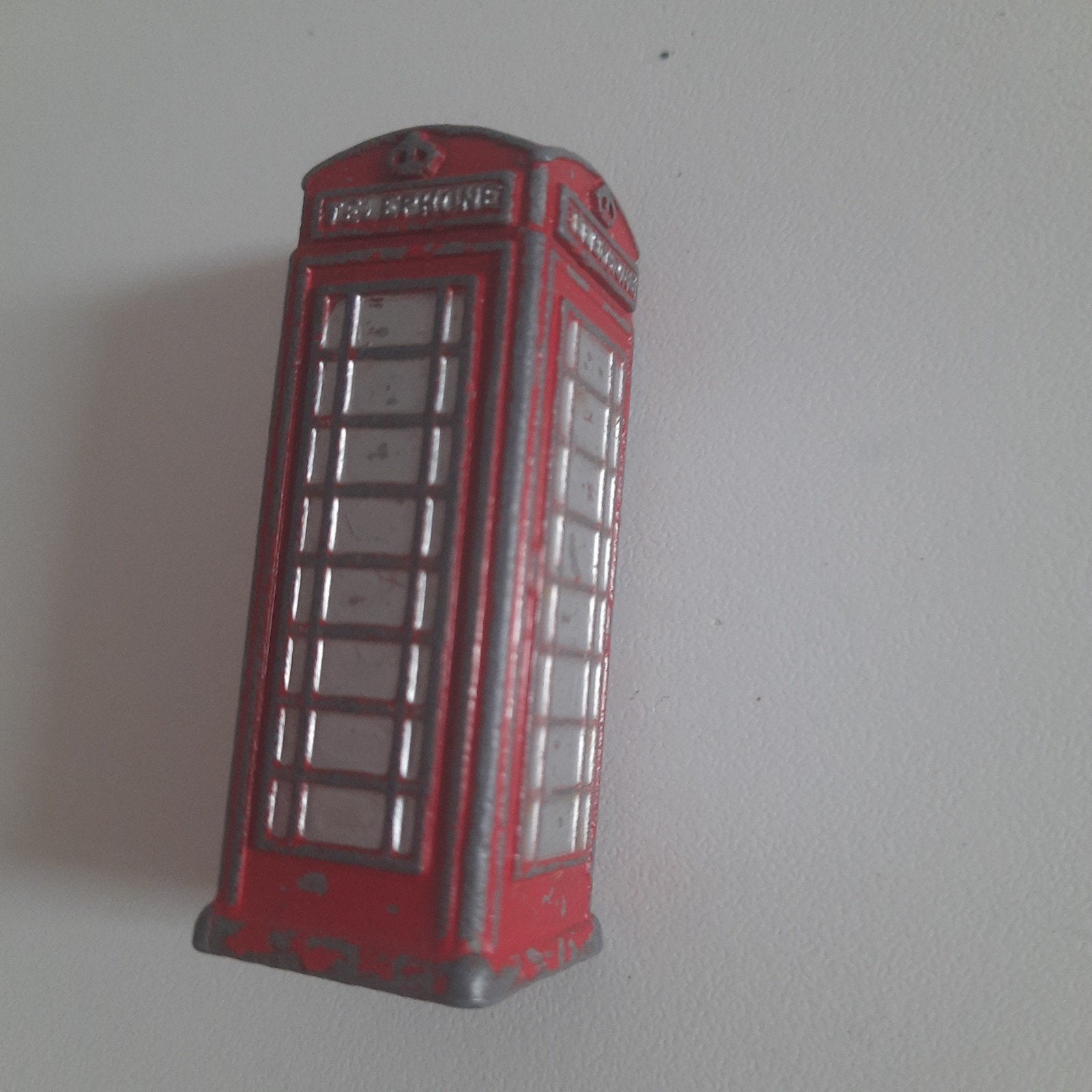 DINKY TOYS UK *PHONE BOOTH/TELEFOONCEL*ANTIEK en UNIEK !!!, Ophalen, Gebruikt, Overige typen, Dinky Toys