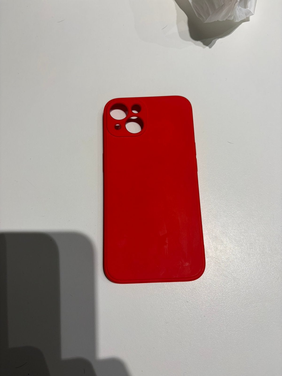 Iphone 13 hoesje rood, Ophalen, Zo goed als nieuw, IPhone 13, Rood