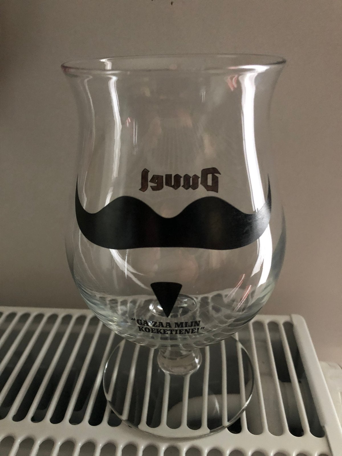 Duvel glazen, Ophalen of Verzenden, Zo goed als nieuw, Bierglas
