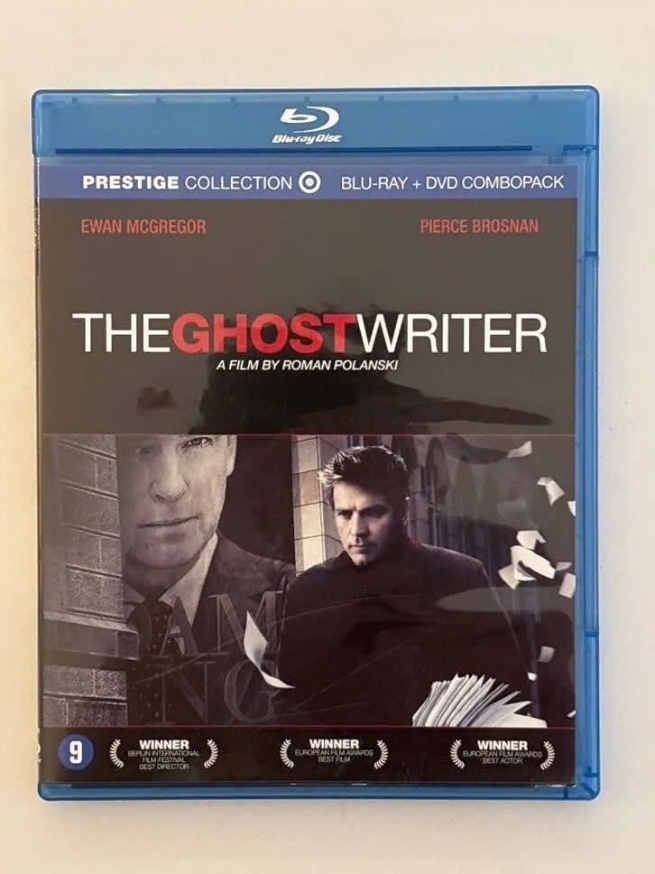 Blu-ray The Ghost Writer (2009) Pierce Brosnan Ewan McGregor, Ophalen of Verzenden, Engels, Blu-ray, Nederlands
