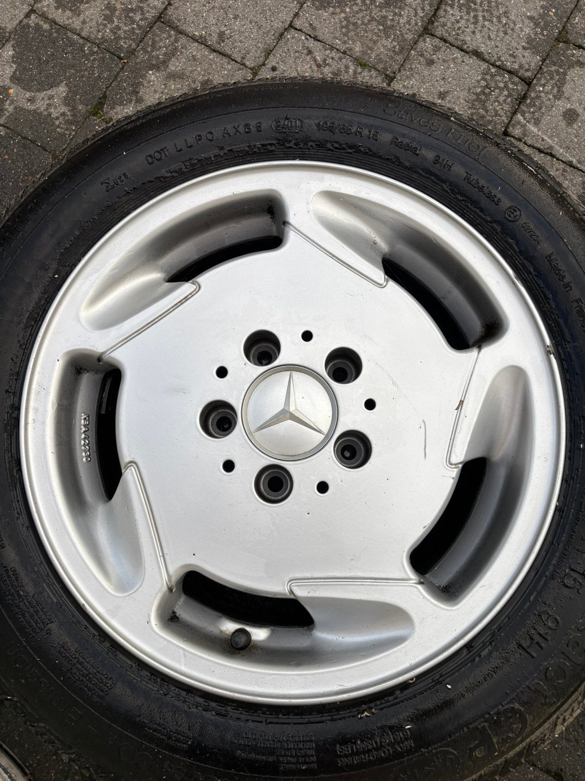 Mercedes Sport-Design Velgen KBA 42730 W124, W201, W202, Auto-onderdelen, Ophalen, 15 inch, Overige, Velg(en)