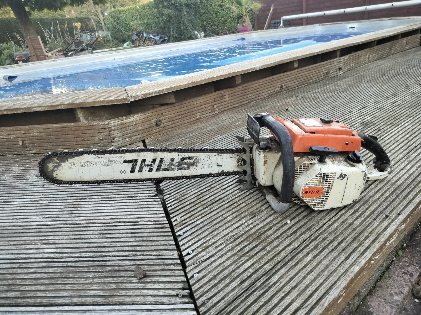 Stihl 075AV, Jardin & Terrasse, Enlèvement