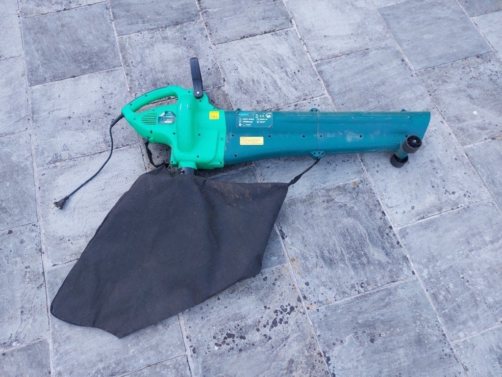 Bladblazer, Ophalen, Zo goed als nieuw, Elektrisch, Met opvangzak