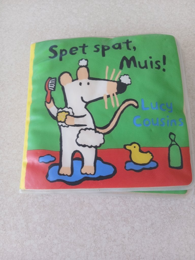 Livre pour enfants Spet spat, Mouse, Enlèvement, Comme neuf, 6 à 12 mois