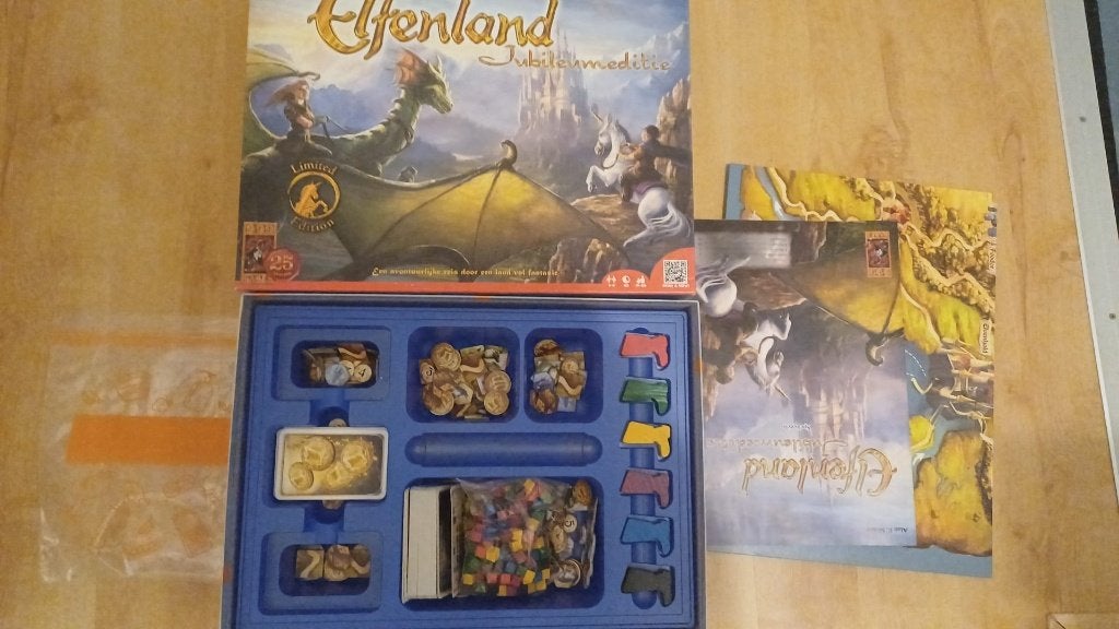 jeux de plateau Elfenland Anniversary Edition 999 jeux, 1 ou 2 joueurs, Enlèvement ou Envoi, Neuf, 999 games