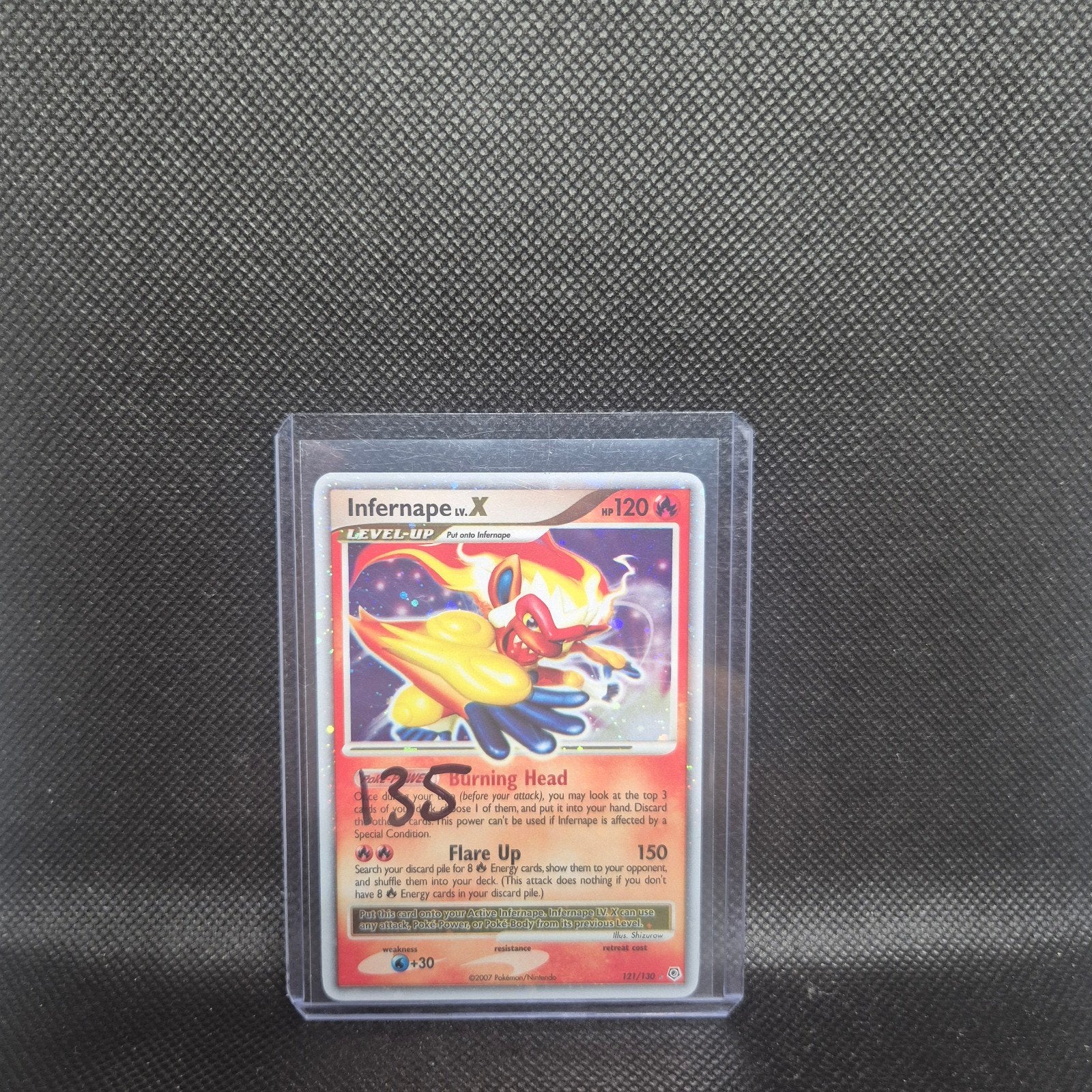 Infernape Lv X, Enlèvement ou Envoi