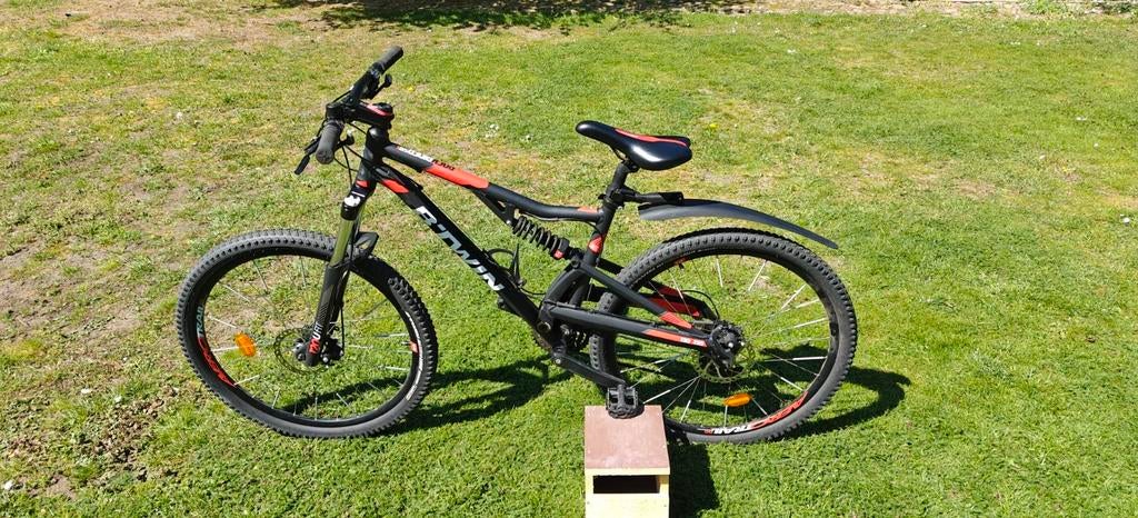 ‍️ B’TWIN Rockrider Mountainbike, Ophalen, 24 inch of meer, Gebruikt, Aluminium