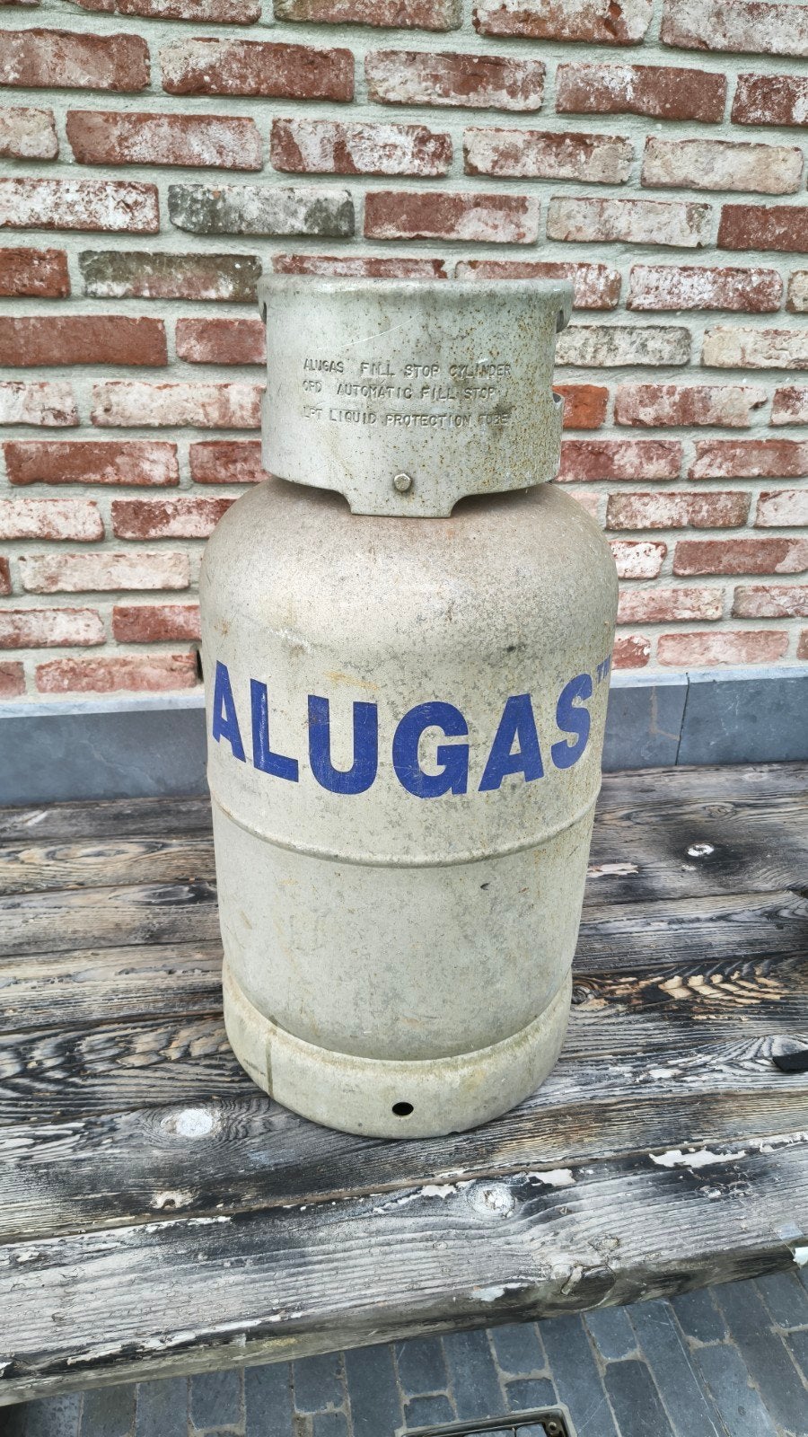 Alugas 11kg LPG hervulbare fles, Enlèvement