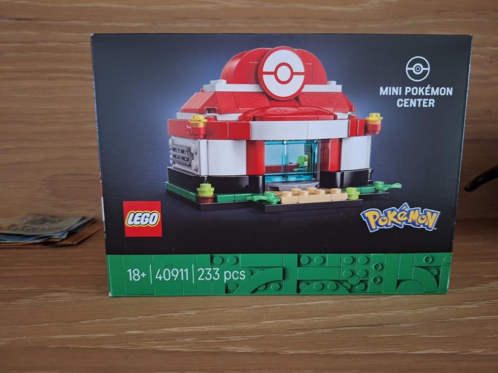 Lego pokemon center nieuw 40911 en kanto badge 40892 open, Ophalen of Verzenden, Lego