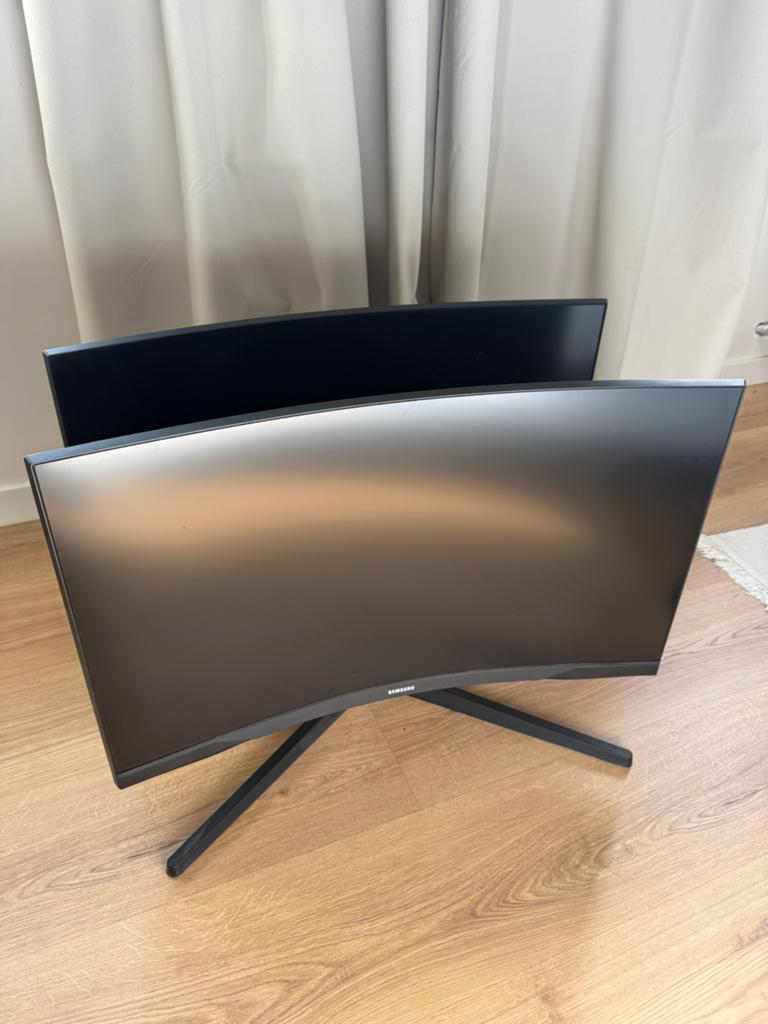 Twee Samsung Odyssey g5 27 inch schermen, Computers en Software, Monitoren, Ophalen, Gebruikt, Ultrawide