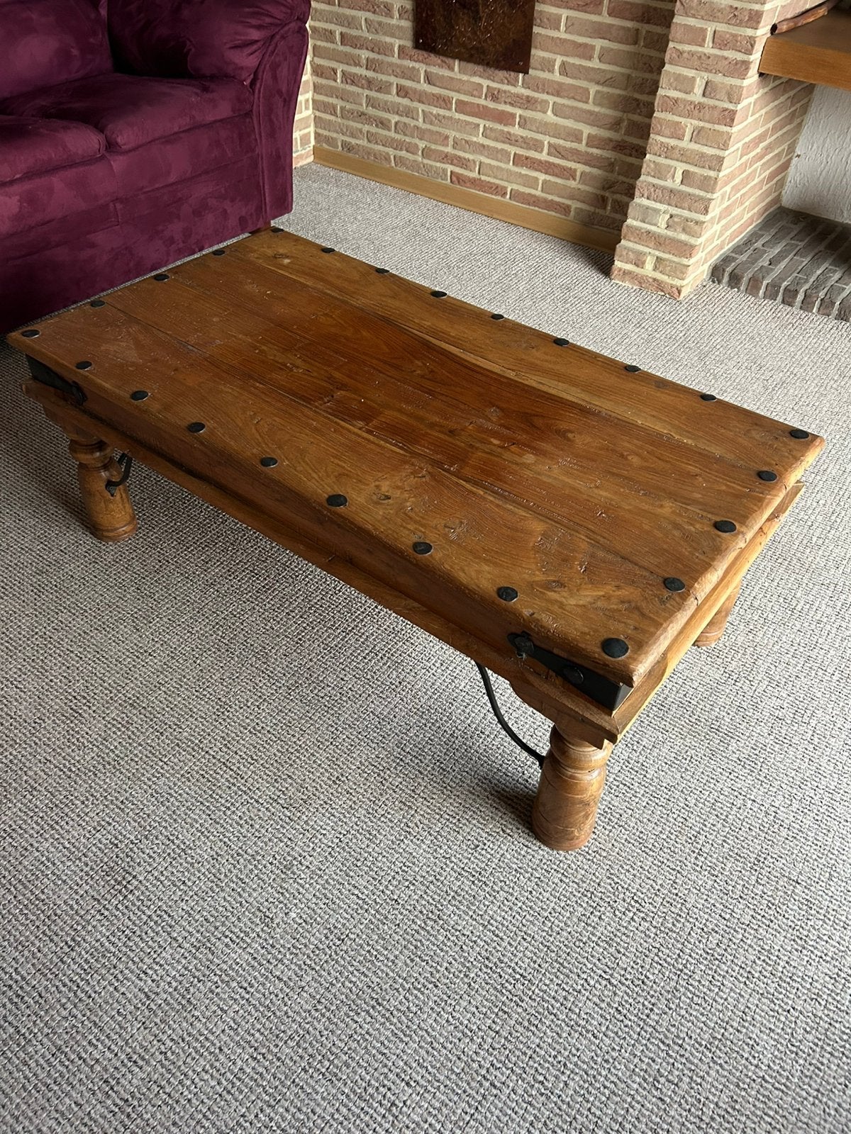 Table basse en bois, Enlèvement, Comme neuf