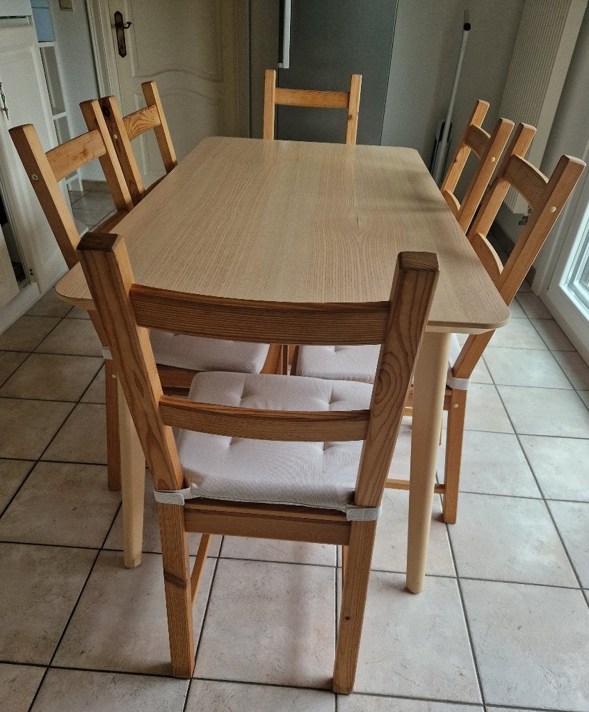 table et chaises cuisine, Enlèvement, Utilisé