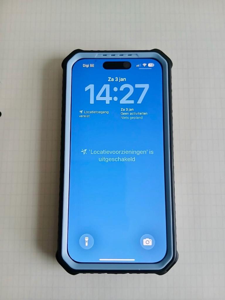 iPhone 15 128 giga, Télécoms, Téléphonie mobile | Apple iPhone, 128 GB, Comme neuf, Enlèvement, 89 %