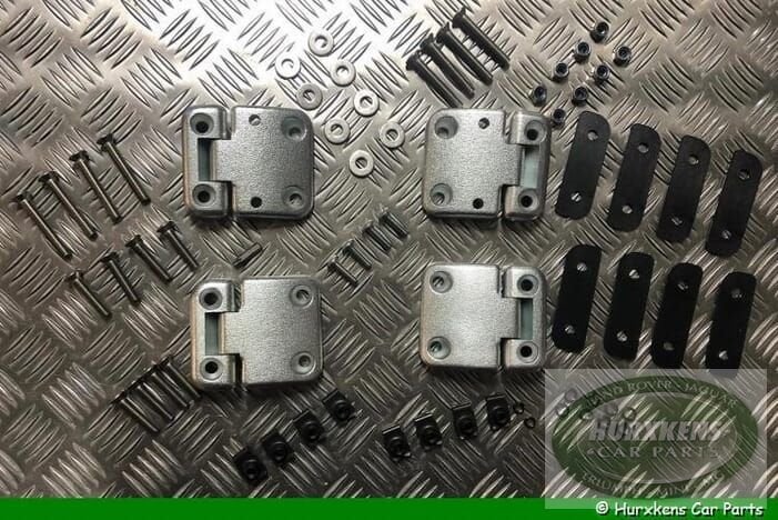 Scharnierenset voordeuren - RVS Land Rover Defender en Serie, Land Rover, -, Deur, -