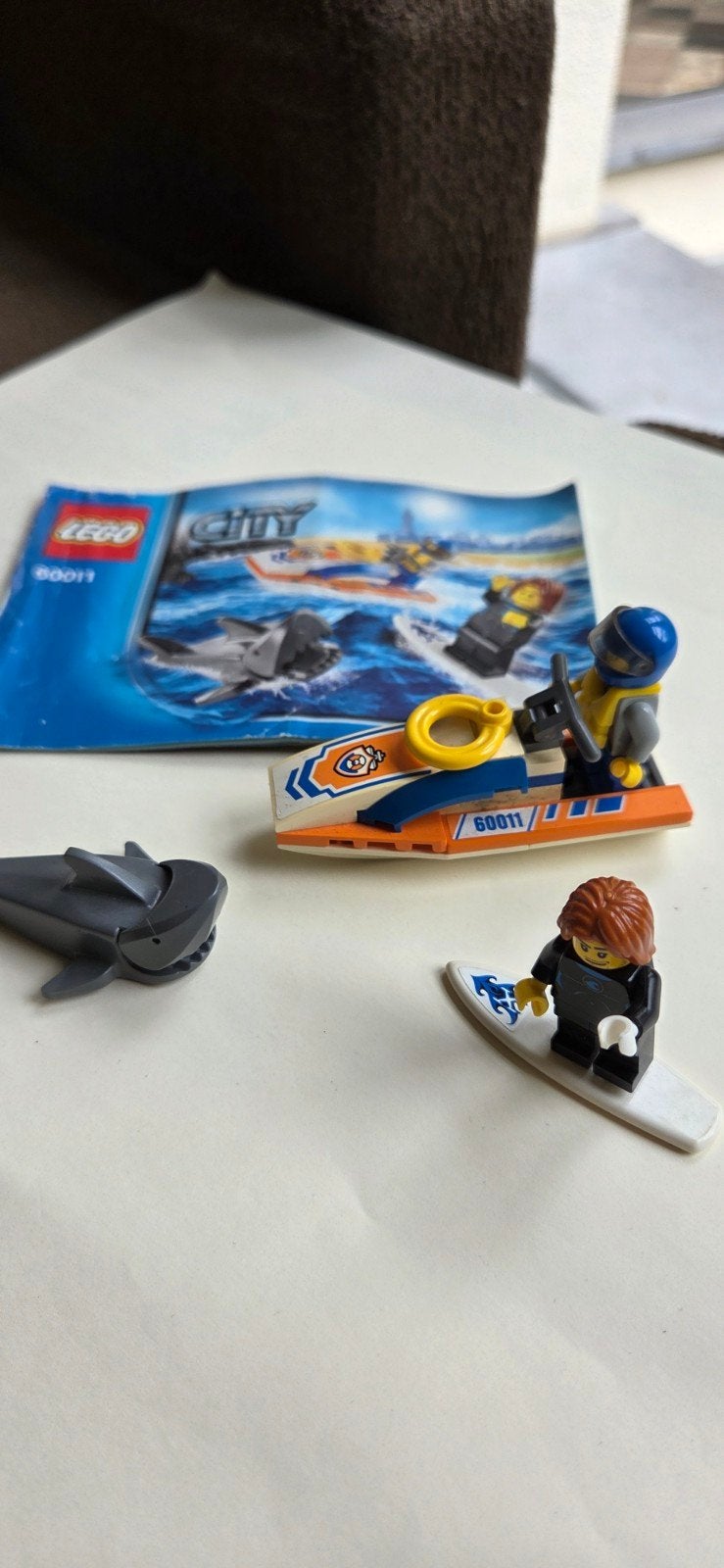 ´surf redding´ lego set 60011, Lego, Ophalen of Verzenden, Complete set, Compleet