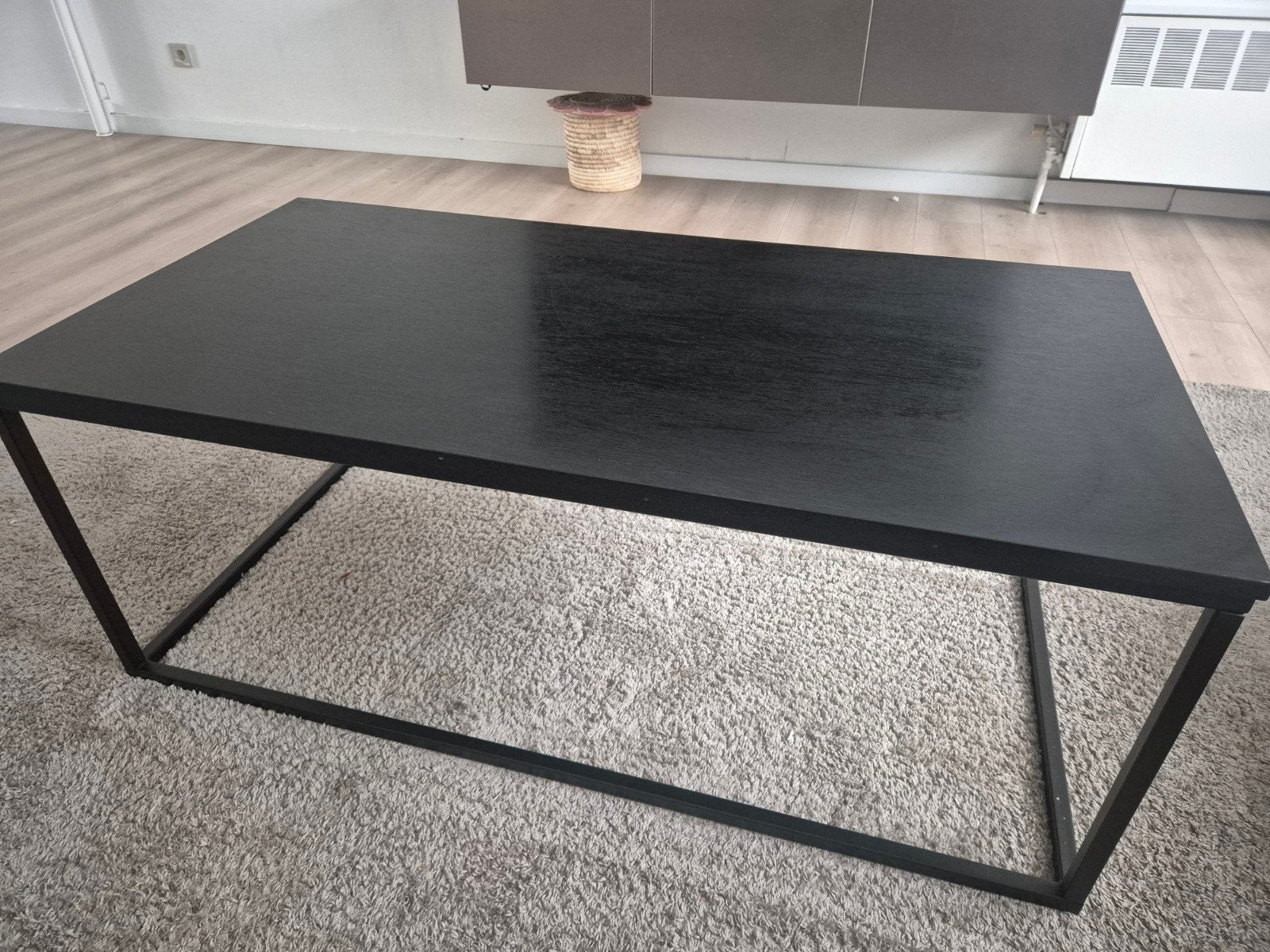 salontafel zwart, Huis en Inrichting, Ophalen, Rechthoekig