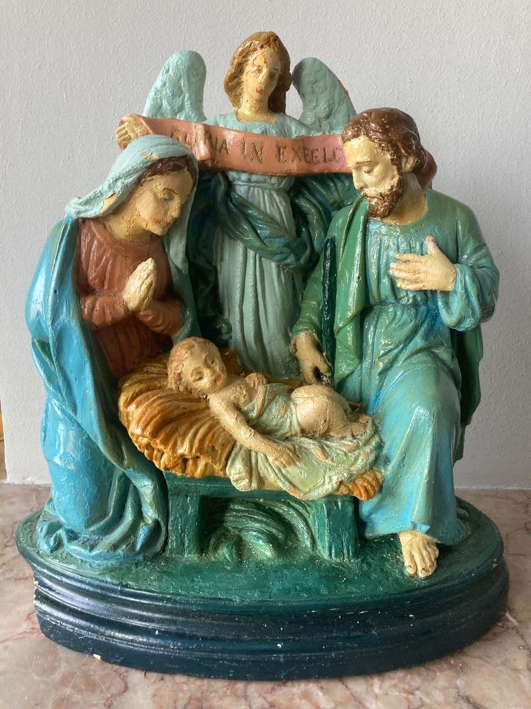 Groot beeld Kerststal (32 cm hoog, 30 cm breed), Diversen, Ophalen, Gebruikt