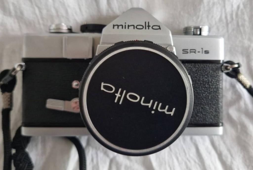 Vintage Minolta camera set te koop, Audio, Tv en Foto, Ophalen, Gebruikt, Minolta