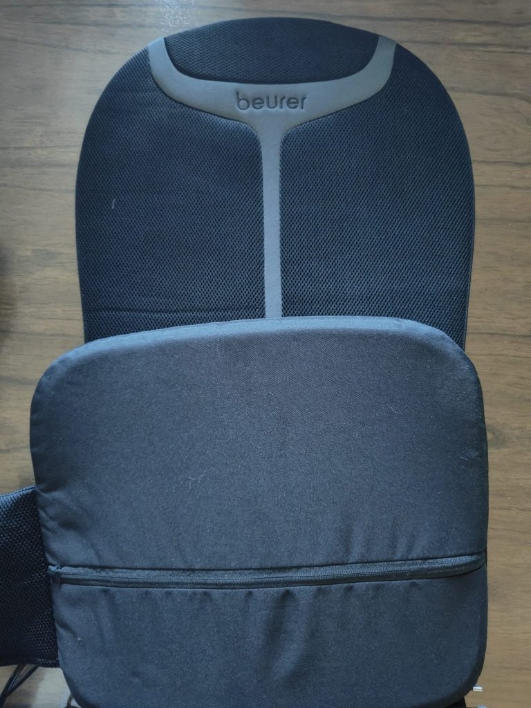 Coussin de massage shiatsu Beurer MG 205, Enlèvement, Comme neuf, Chaise de massage ou Coussin
