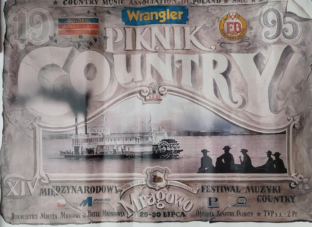 poster :Piknik Country in Mrągowo is Poland, Enlèvement ou Envoi
