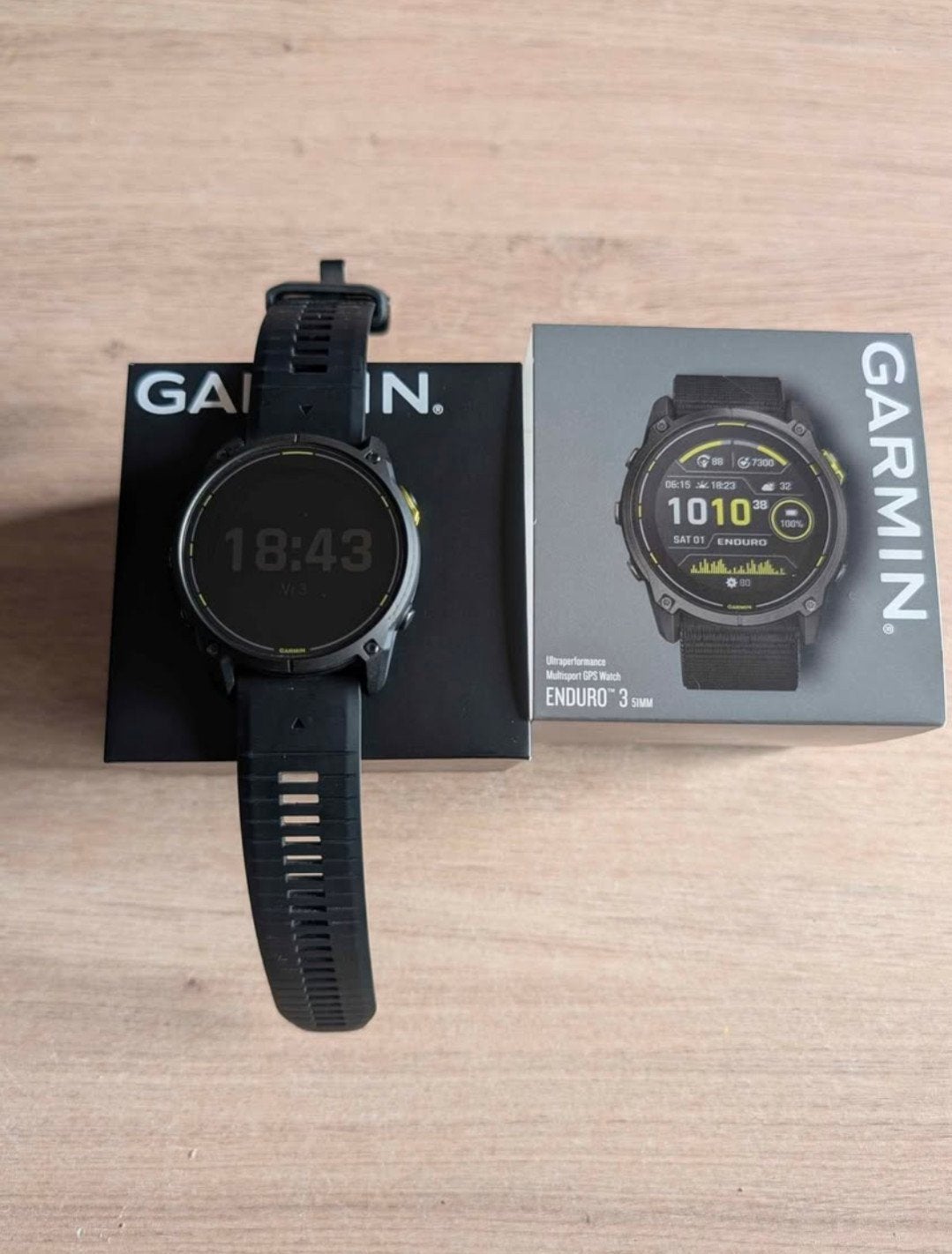 Garmin enduro 3, Ophalen