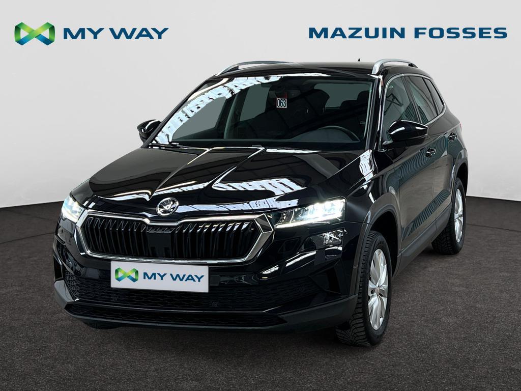Skoda Karoq Karoq 2.0 CR TDi SCR Clever, Auto's, Skoda, Zwart, Karoq, https://public.car-pass.be/vhr/bc44af97-1261-4a17-8e76-d4a27013c6f1