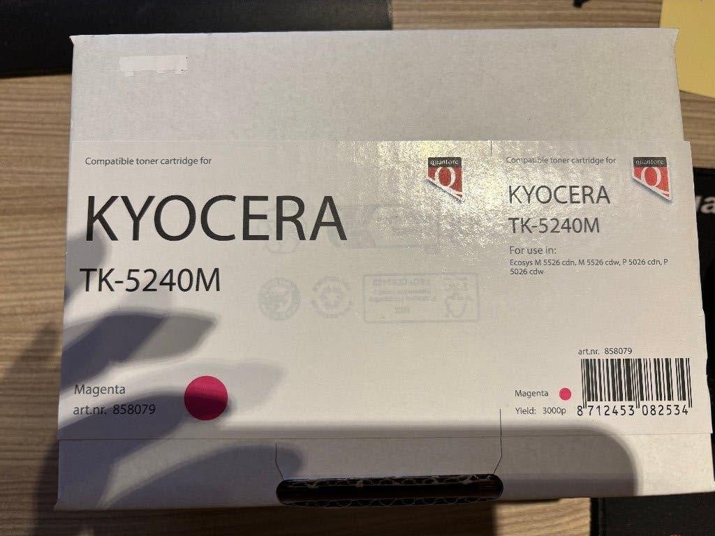 toner Kyocera TK-5240M Magenta, Computers en Software, Ophalen of Verzenden, Nieuw, Toner, KYOCERA