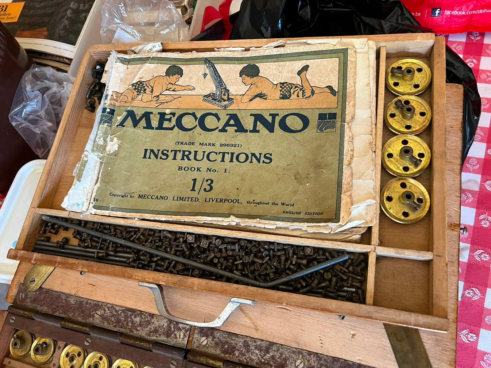 Meccano, Ophalen