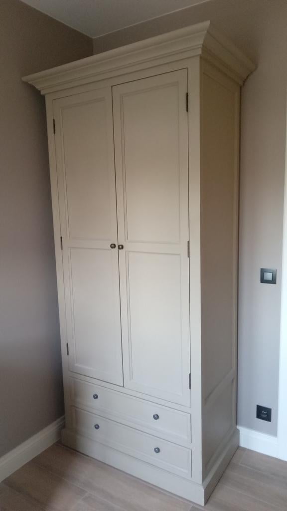 Magnifique hall/armoire de style Oxford, Pastorij, Comme neuf, 100 à 150 cm, Enlèvement