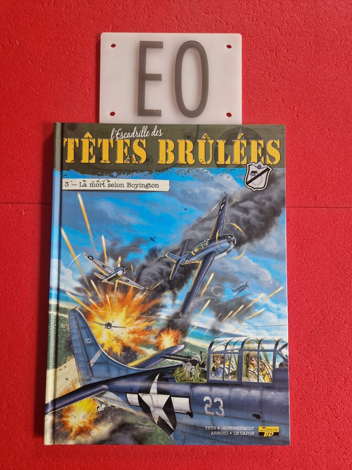 Bd l escadrille des têtes brûlées 3,EO, Ophalen of Verzenden
