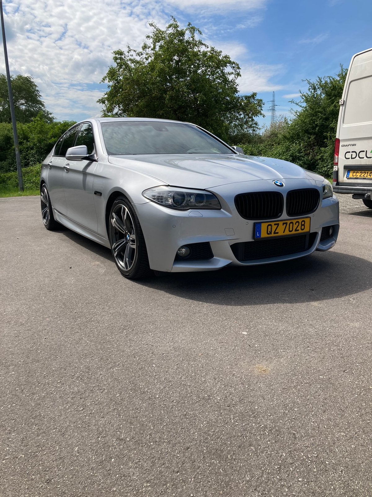 Bmw 520d f10 tres belle état, Autos, Cuir, 135 kW, Noir, 5 portes