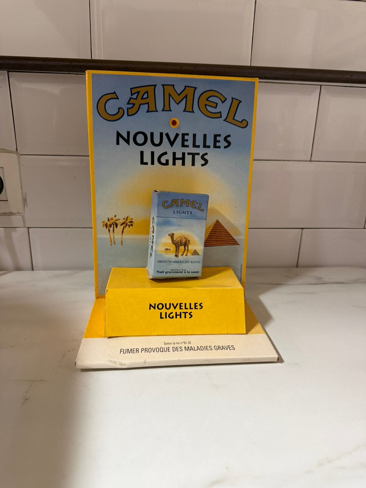 Camel reclame display, Verzamelen, Ophalen of Verzenden, Zo goed als nieuw