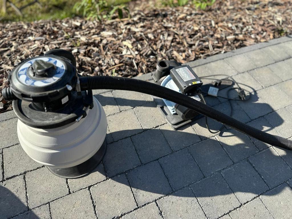 Sfera zandfilter + krachtige zwembadpomp ZFPX5097, Ophalen of Verzenden, Gebruikt, Zwembadpomp