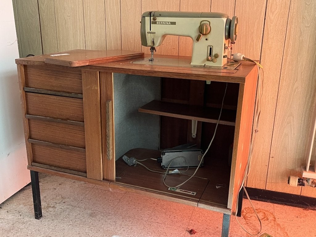 naaimachine, Ophalen