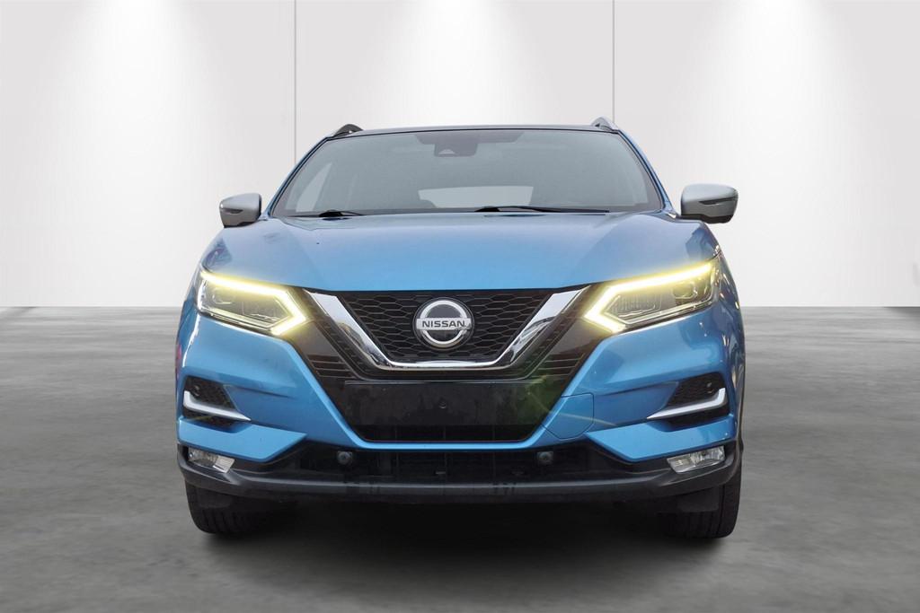 Nissan Qashqai DIG-T 160 EVAPO DCT Tekna+, Auto's, Stof, 4 cilinders, Blauw, Bedrijf