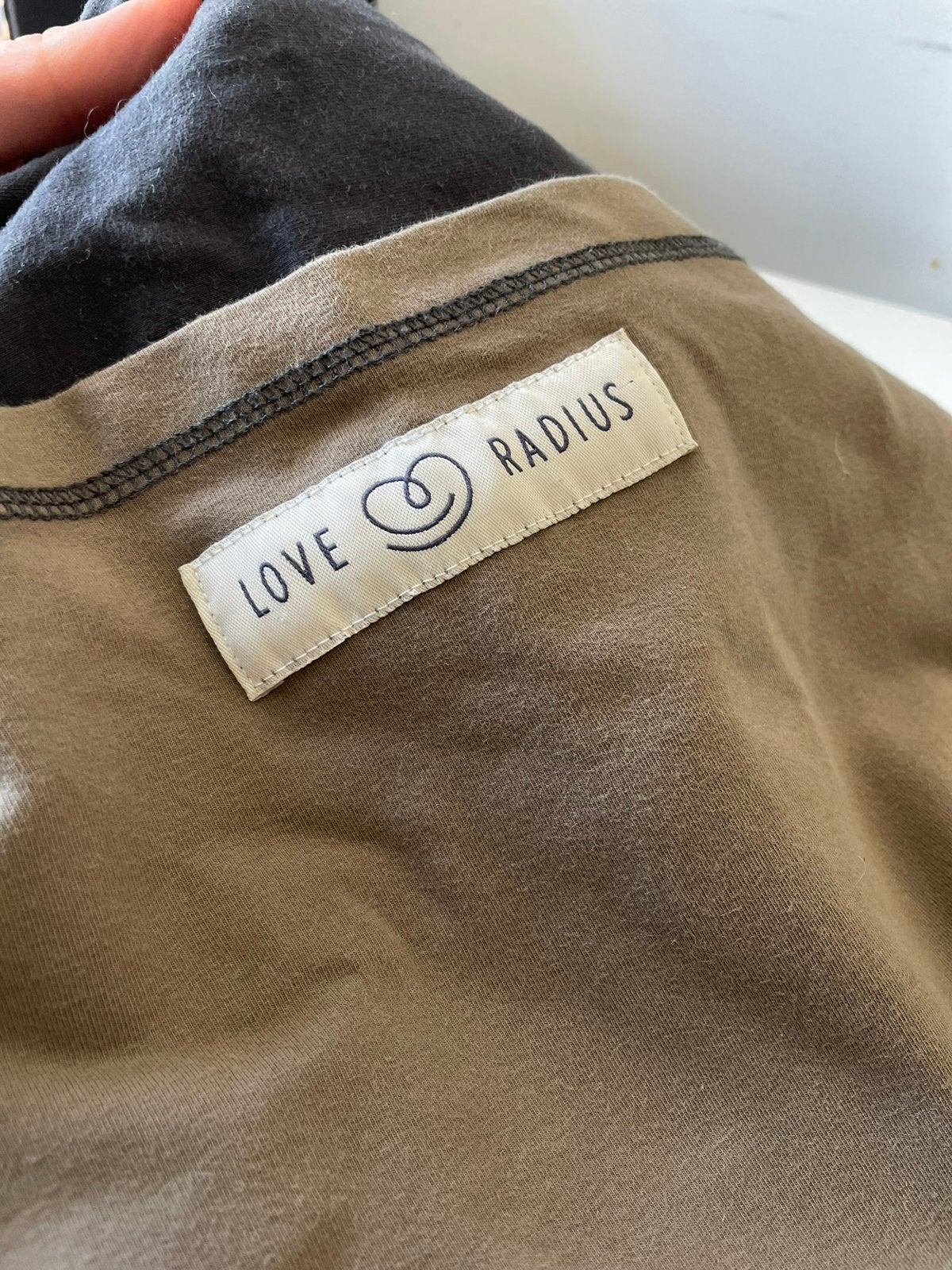 Echarpe de portage love radius a ixelles, Ophalen, Zo goed als nieuw