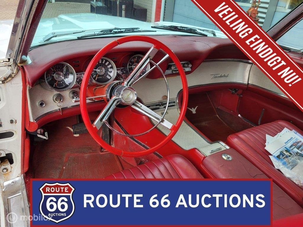 Ford Thunderbird Landau | 1962 | Route 66 Auctions, Achat, Entreprise, Boîte manuelle, Autre carrosserie