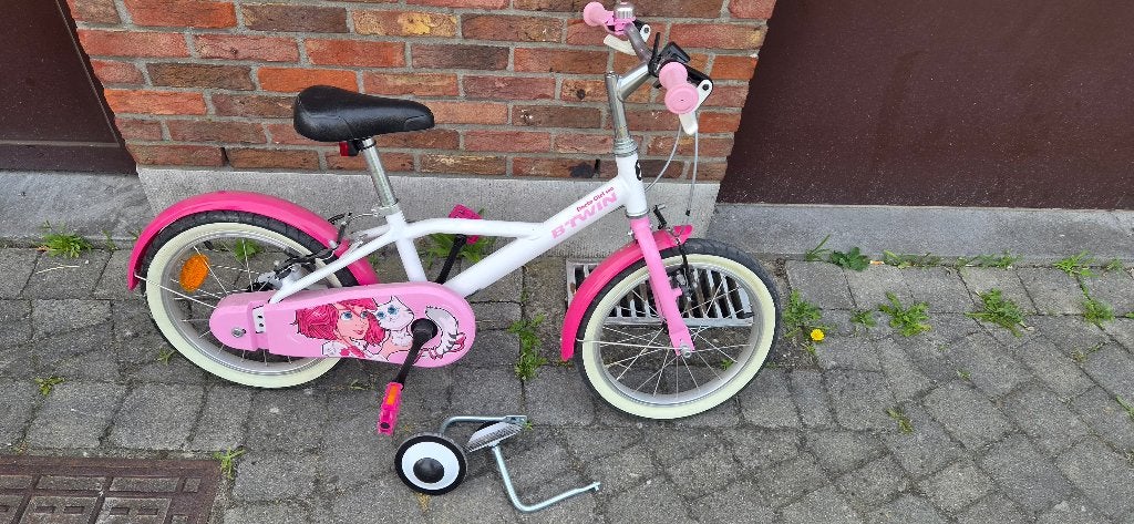Kinderfietsen, Fietsen en Brommers, Ophalen, Gebruikt, 14 inch of minder