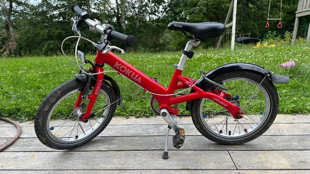 Vélo pour enfants Kokua LikeToBike 16 pouces, Vélos & Vélomoteurs, Vélos | Vélos pour enfant, Comme neuf, 16 à 20 pouces, Frein à disque