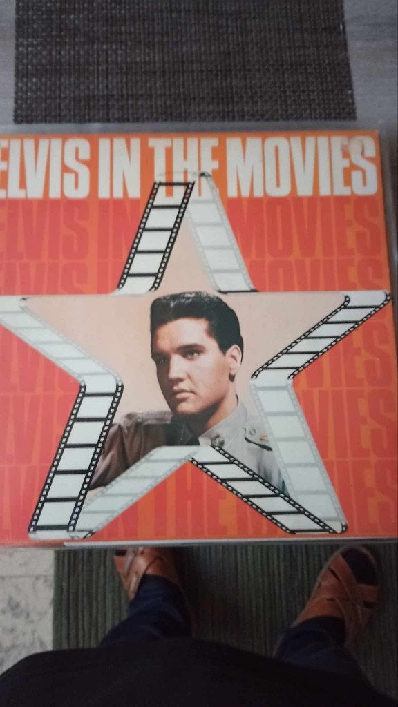 Elvis lp, In the movies, Readers digest label.Slechts 5 euro, Cd's en Dvd's, Vinyl | Rock, LP, Gebruikt, Ophalen of Verzenden